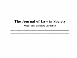 Journal of Law in Society Logo