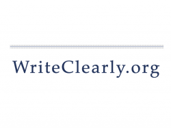 Image of WriteClearly.org 