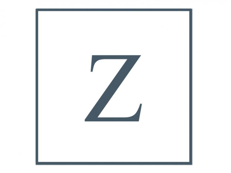 Letter Z, Author's last name initial