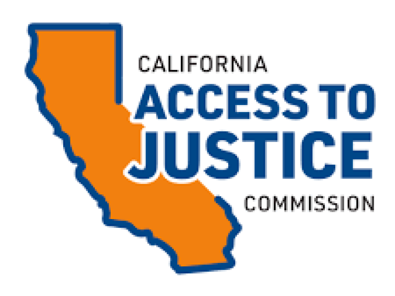 California Access to Justice Commission logo