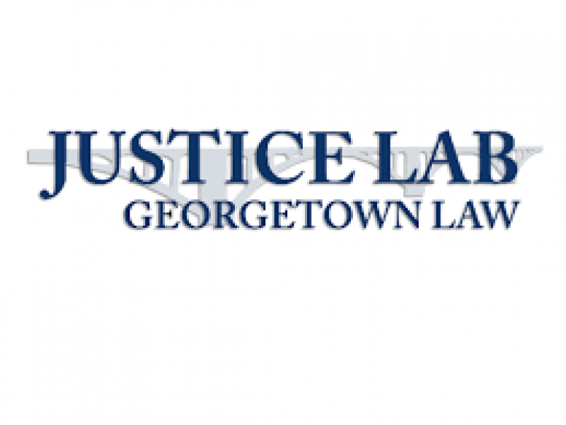 Justice Lab at Georgetown Law Logo
