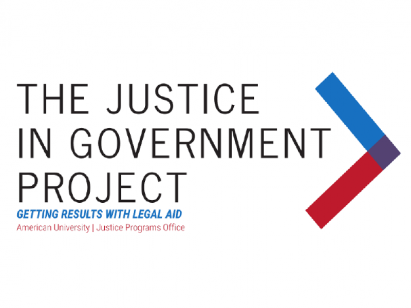 Justice in Government Project Logo